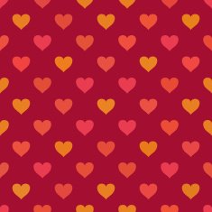 Seamless pattern with hearts N120