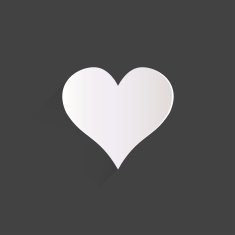 Heart icon medical background Love N6