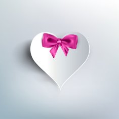Valentines day Abstract paper hearts Love N12