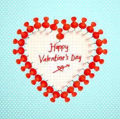 Valentine's day card N436