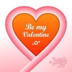 Valentine's day card N437