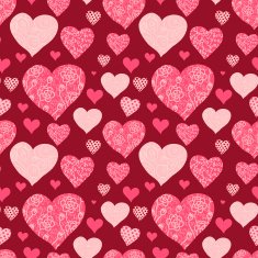 Seamless Valentine's day background N20