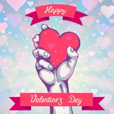 Happy Valentines Day card N156