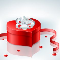 Heart Shaped Valentine Gift Box