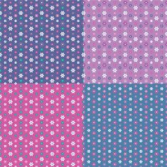 colorful flowers background set N2