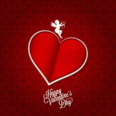 valentines day card happy holiday background