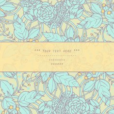 Floral decor N147