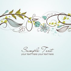 Flower doodle N529