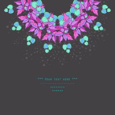 Floral decor N151