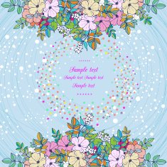 Floral decor N153