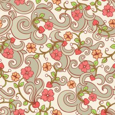 color branches of plants