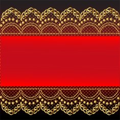 background with gold(en) pattern