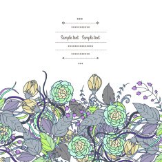 Floral decor N164