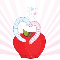 Small Apple Worm's Big Love