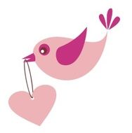 Bird and heart