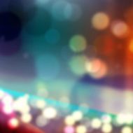 Night city effect blurred background Lights highlights