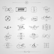 Catchwords Decorative Set
