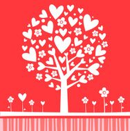 Valentine Tree Pink