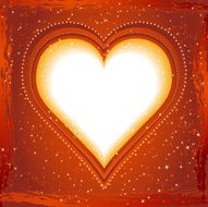 Big hearts vector