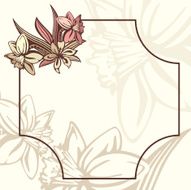 romantic retro frame