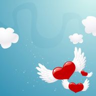 Flying away