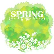 Spring Floral Background N16