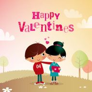 Valentine boy &amp; girl