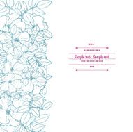 Floral decor N166