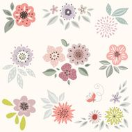 Floral set N13