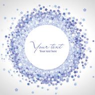 Forget-me-not circle