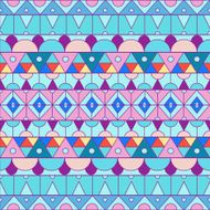 Geometric seamless pattern N231
