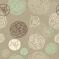 Vector floral seamless pattern N58
