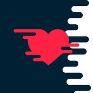 Heart vector icon N4