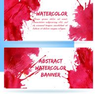 Watercolor abstract background vector illustration N4