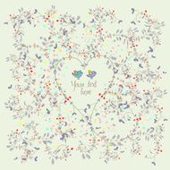 Floral decor N167