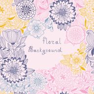 Floral background N1037