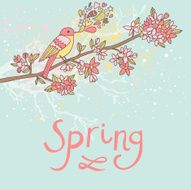 Spring concept background