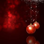Xmas Magic Red Background