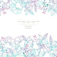 Floral decor N176