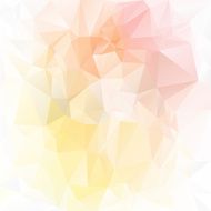 pastel yellow orange pink polygonal triangular pattern background N2