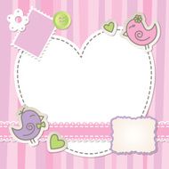 wedding scrap set vector eps 10