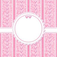 Wedding romantic or Valentine Day card template