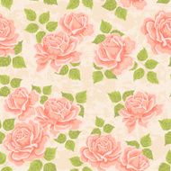 Seamless wallpaper pattern with roses N16