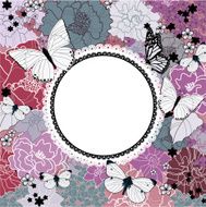 Flower background N113