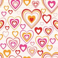 Seamless background with hearts N28