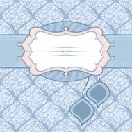 frame for an invitation to the background seamless pattern