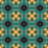 Seamless flower pattern background N22
