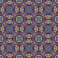 Seamless flower pattern background N23