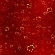 Red hearts background N11