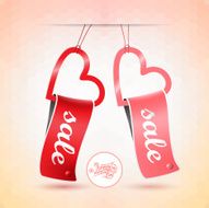Valentine's day sales tag N2